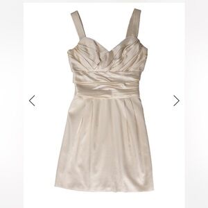 Dolce & Gabbana Cream Silk Dress